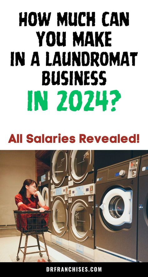 A laundromat business is no doubt a profitable venture but it is equally crucial to know how much can you earn as a laundromat business owner. So, check our blog by cliking on the link and accessing all the salaries of a laundromat business owner. Starting A Laundromat Business, Laundromat Business Plan, Luxury Laundromat, Laundry Mat Business Ideas, Laundry Store Design Ideas, Laundromat Aesthetic, Laundromat Design, Laundromat Ideas, Laundry Marketing