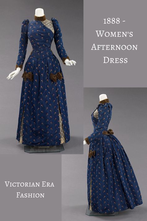 Victorian Working Class Dress, 19th Century Womens Fashion, 1880s Womens Fashion, 1888 Fashion, 1880s Fashion Poor, Late Victorian Fashion, 1880s Fashion Women, Historical Fashion Victorian, 1880s Dress