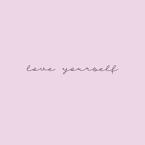 love yourself Love Yourself Tatuaje, Tattoo Love Yourself, Yourself Tattoo, Love Yourself Tattoo, Pink Writing, Phrase Tattoos, Small Quote Tattoos, Bts Tattoos, Writing Tattoos