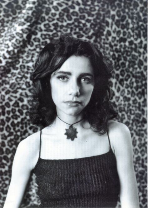 PJ Harvey. Pj Harvey, Leopard Print, A Woman, A Place, Black And White, Music, Wall, White, Black