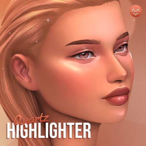 Sims 4 Cc Face Highlight, Sims 4 Cc Blush And Highlight, Sims 4 Highlighter Cc, Sims 4 Highlighter, Sims 4 Cc Highlight, Face Highlighter, Eye Highlighter, Makeup Cc, Skin Details