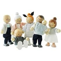 Dolls House Figures, Le Toy Van, Doll House People, House Family, Relationship Skills, Ideal Toys, Doll Family, Baby Co, Toyama