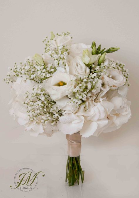 Lisianthus Wedding Bouquet, Lisianthus Bridal Bouquet, White Bridal Bouquet Hydrangea, Gypsophila Wedding Bouquet, Lisianthus Bouquet, White Hydrangea Wedding, Bride Bouquets White, Hydrangea Bouquet Wedding, Gypsophila Wedding