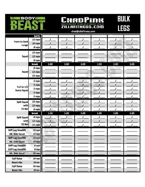 Updated!  New and improved Body Beast workout sheets!  Track your Body Beast workouts and progress!  Download ALL 15 pages of Body Beast Workout Sheets for FREE by clicking image. Body Beast Workout Schedule, Body Beast Meal Plan, Body Beast Workout Sheets, P90x Workout Sheets, Simple Library, Shoulder And Arm Workout, Lean Workout, Chest And Back Workout, Gym Group