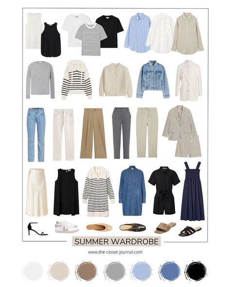 Discover the ultimate guide to creating a summer capsule wardrobe that seamlessly takes you from the sunny beaches to chic European streets. Whether you're lounging on the UK coastline or exploring historic European cities, these ten versatile travel wardrobe ideas offer effortless style and practicality. Europe Essentials, Travel Light Summer, European Streets, Capsule Wardrobe Ideas, Travel Capsule Wardrobe Summer, Realistic Fashion, Wardrobe Challenge, Germany Vacation, Statement Scarf