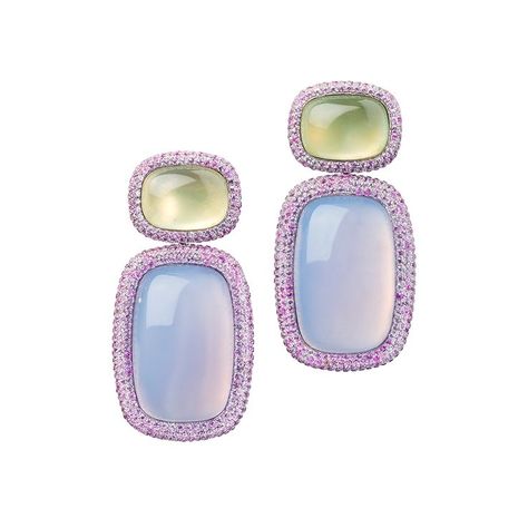 Thomas Jirgens, The Bling Ring, Pastel Colours, Color Stone, I Love Jewelry, Lovely Earrings, Earrings Collection, Jewelry Lover, Fine Jewellery