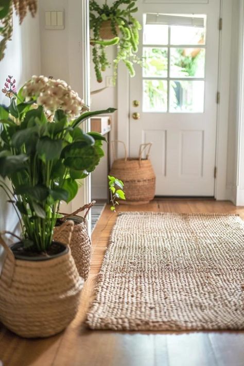 Welcoming Spaces: Entryway Foyer Rugs Ideas Entrance Rug Ideas Front Door, Foyer Rug Ideas, Foyer Rugs Entryway Front Entry, Entry Rugs Ideas Entryway, Foyer Rugs Entryway, Creative Entryway, Carpet Entryway, Foyer Rugs, Front Door Rugs