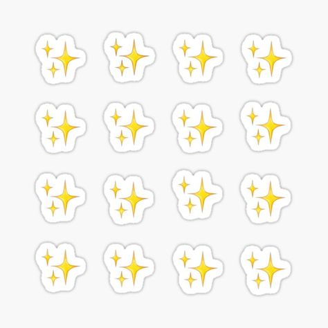 Spark Emoji Stickers for Sale | Redbubble 1920s Wallpaper, Sparkle Sticker, Nice Stickers, Sparkle Emoji, Anime Tank, Art Deco Travel Posters, Wallpaper Companies, Emoji Stickers, Orange Wallpaper