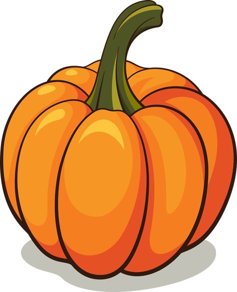 Pumpkin Clip Art, Pumpkin Drawing, Pumpkin Images, Pumpkin Pictures, Pumpkin Illustration, Pumpkin Vector, Orange Plant, Autumn Background, Theme Nature