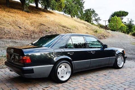 Porsche-built 1992 Mercedes 500E, swoon Mercedes E 500, 500e W124, Mercedes 500e, 80s Mercedes, Mercedes Benz Sports Car, Mercedes Benz W124, Mercedes 500, Mercedes Interior, Merc Benz