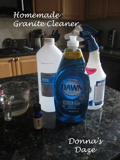 Homemade Granite Cleaner Best Granite Cleaner, Dawn Cleaner, Granite Countertop Cleaner, Homemade Granite Cleaner, Quartz Cleaner, Soap Scum Remover, Granite Cleaner, How To Clean Granite, Cleaner Recipes