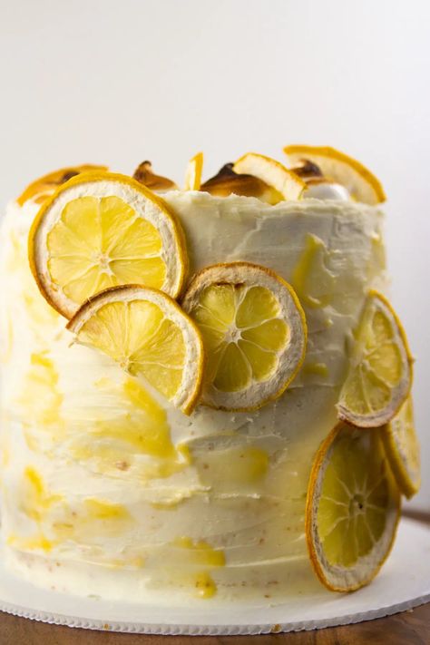 Chocolate Lemon Cake, Whipped White Chocolate Ganache, Cake For Summer, Lemon Truffles, Lemon Curd Cake, Wedding Cake Vanilla, Chocolate Lemon, Curd Filling, White Chocolate Cake