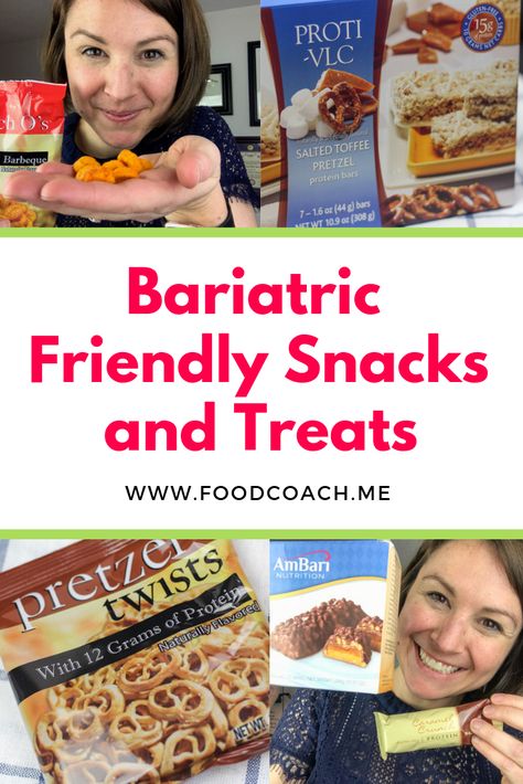 Weight loss surgery friendly snacks for your sweet tooth or when you need salty snacks that won't take you off track! Bariatric Food Source has several great options and dietitian Steph Wagner shares her recommendations #wlssnacks #bariatricsurgery #gastricsleevesnack #gastricbypasssnack Bariatric Friendly Recipes, Bariatric Diet, Bariatric Eating, Natural Detox Drinks, Detox Drinks Recipes, Snack Treat, Bariatric Recipes, Healthy Detox, Salty Snacks