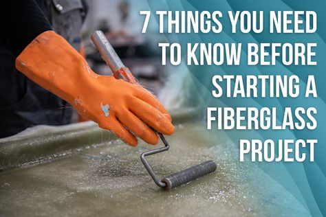 Ready to begin a fiberglass project? Make sure you learn as much as you can before getting started. In this blog post, we will discuss seven things that you need to know before starting a fiberglass project. By learning these tips, you'll be able to avoid common mistakes and have a successful project! Diy Fiberglass Projects, Fiber Glass Ideas, Fibreglass Projects, Fiberglass Tub Repair, Fiberglass Boat Restoration, How To Fiberglass, Cold Exposure, Resin Tips, Fabrication Work