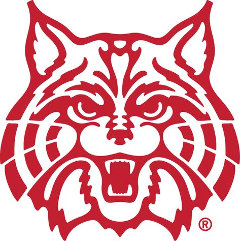 Arizona Wildcats Logo, Bobcat Pictures, Bob Cats, Cat Mascot, Bob Cat, Wildcats Logo, Native Print, Secondary Logo, Sports Logo Design