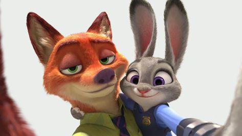 Zootopia Movie, Zootopia Nick And Judy, Zootopia Art, Animation Disney, Nick And Judy, Nick Wilde, Disney Zootopia, Judy Hopps, Film Disney