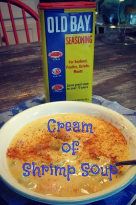 Cream of Shrimp Soup Cream Shrimp Soup, Cream Of Shrimp Soup, Campbells Cream Of Shrimp Soup Recipes, Cream Of Shrimp Soup Recipes Campbells, Cream Of Shrimp Soup Recipes, Soups With Shrimp, Easy Shrimp Soup, Shrimp Soup Recipes, Crab Chowder