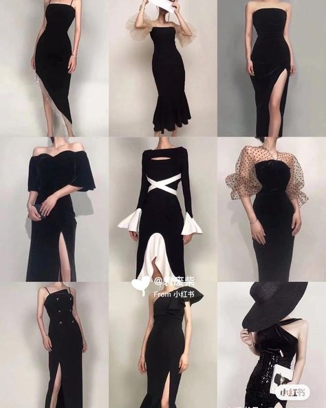 Girls Dress Outfits, Fashion Sketches Dresses, Elegant Dresses Classy, Sketches Dresses, Fashion Tops Blouse, Dress Design Sketches, Sleeves Designs For Dresses, Casual Shirt Women, Korean Fashion Dress