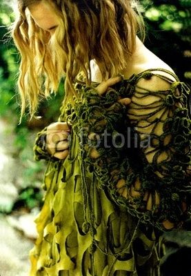 Seaweed dress Datuna Kania. Grendel's Mother, Faerie Costume, Sea Dress, Theatre Costumes, Sea Witch, Costume Themes, Mermaid Costume, Fashion Royalty, Dance Outfits