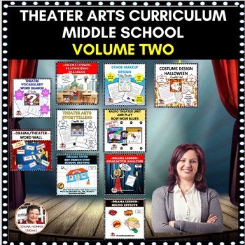 30% Discount This bundle is perfect for the new theater teacher or those looking for unique and innovative resources. It is my second volume of middle school lessons. This bundle with 11 products (approximately 225 pages) has everything you need to teach a drama class for a semester, quarter or m... Middle School Drama Lessons, Theater Classroom, Biography Lesson, Theater Teacher, Middle School Drama, Theatre Classroom, Elementary Lessons, Elementary Music Lessons, Co Teaching