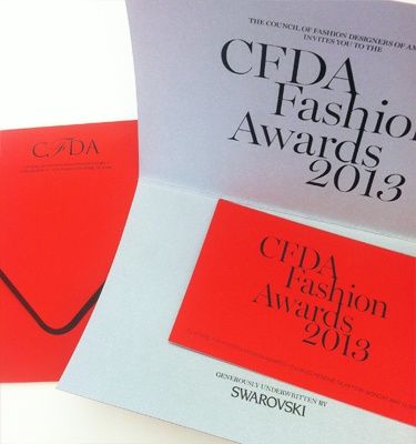 Cfda Fashion Awards 2013 Invite... 5 Year Plan, Cfda Fashion Awards, Cfda Awards, Fashion Awards, Career Goals, Fashion Designers, Inspire Me, Mood Boards, Invitation Cards