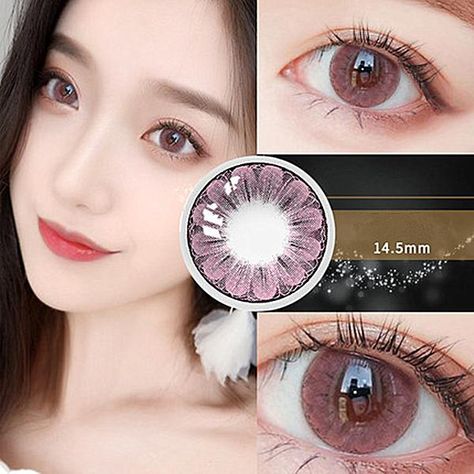 Cute Korean Makeup, Make Up Cosplay, Dr Makeup, Eyes Contact, Contacts Lenses, Up Cosplay, Beautiful Eyes Color, Color Contacts, Switch Case