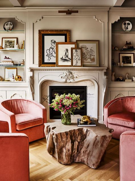 Brownstone Interiors, Alison Victoria, Victoria House, House Beautiful Magazine, Chicago House, Interior Design Per La Casa, Lounge Design, A Living Room, Cheap Home Decor