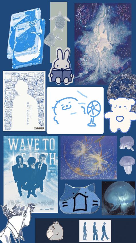 Wave To Earth, Phone Case Diy Paint, Phone Stickers, Diy Phone Case, Fun Stickers, Blue Wallpapers, Create Collage, Case Stickers, Phone Case Stickers