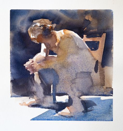 Aaron Coberly watercolor paintings — Aaron Coberly Learn To Draw People, Loose Watercolor Paintings, Body Ideas, Watercolor Art Face, Draw People, Figurative Artwork, Figure Sketching, Painting People, Watercolor Painting Techniques