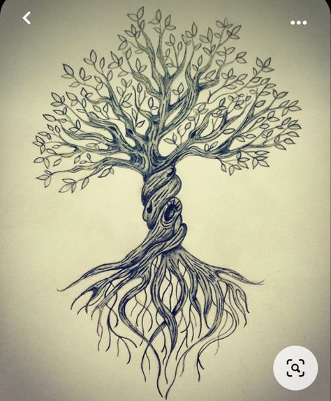 Tree Tattoo Designs Sketches, Unity Tattoo Ideas, Yggdrasil Tattoo Design, Viking Tree Of Life Tattoo, Tree With Roots Tattoo, Goddess Tree Tattoo, Tree Of Life Sketch, Tree Of Life Tattoo Feminine, Tree Of Life Tattoo Design