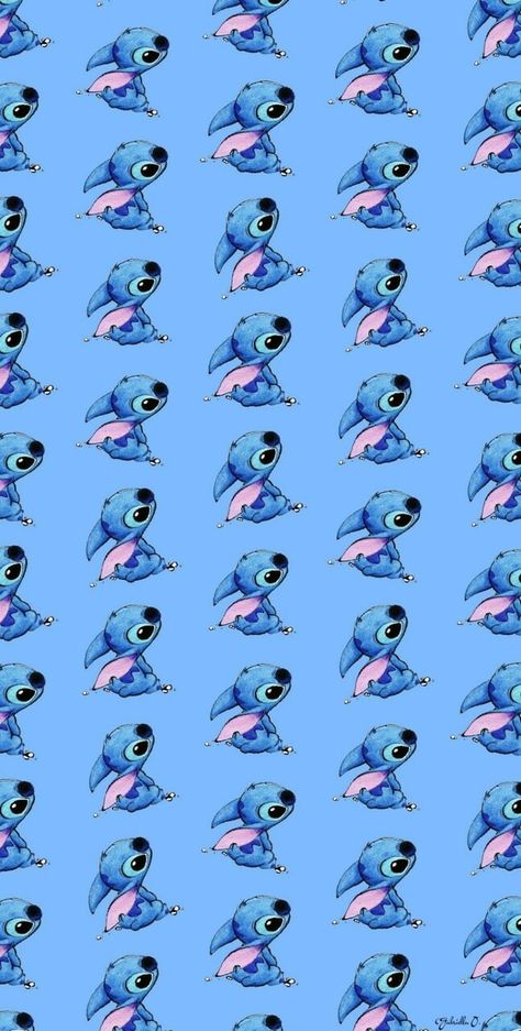 Disney Lock Screen, Stitch Backgrounds, Hello Barbie, Minnie Mouse Pictures, Cute Wallpapers For Ipad, Cute Blue Wallpaper, Disney Fabric, Stitch Pictures, Whatsapp Wallpaper