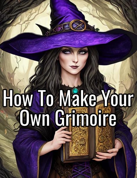 How To Make Your Own Grimoire Voodoo Doll Spells, Magick Crafts, Wiccan Books, Magick Art, Book Of Spells, Charmed Book Of Shadows, Learn Magic, Real Witches, Wiccan Crafts