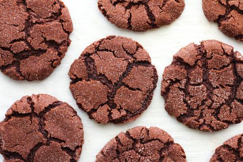 Chocolate Espresso Sugar Cookies Espresso Cookies, Espresso Recipes, Espresso Cookie, Chocolate Sugar Cookies, Best Sugar Cookies, Chocolate Espresso, Gourmet Coffee, Simple Kitchen, Sugar Cookies Recipe