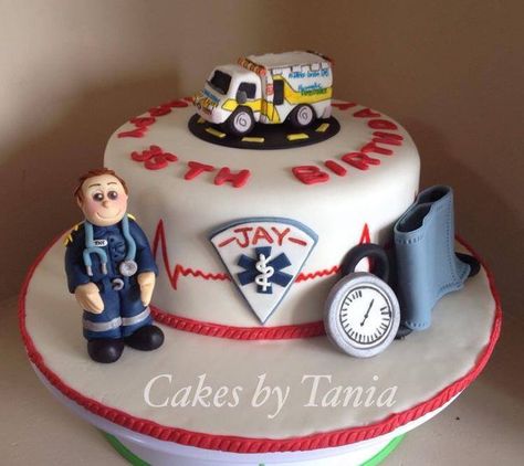 Paramedic Cake, Paramedic Graduation Party, Ambulance Cake, Paramedic Graduation, Firefighter Birthday Cakes, Paramedic Humor, Grad Cakes, Paramedic Quotes, Paramedic School