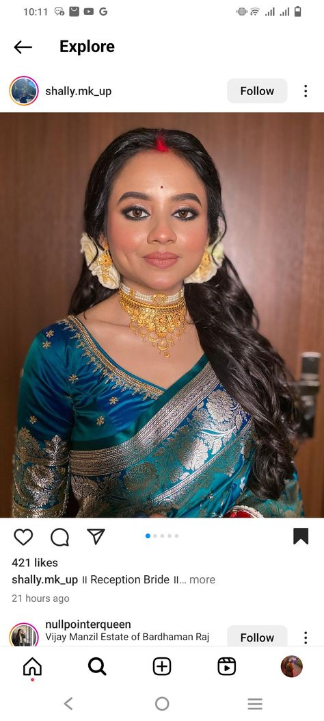 Bengali Look Makeup, Bengali Bride Reception Look, Bengali Jewellery, Wedding Makeover, Dusky Skin, Bengali Bridal Makeup, Indian Wedding Bride, Bengali Bride, Bengali Wedding