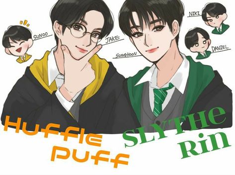 I-land Fanart JAKEHOON | Harry Potter Enhypen Harry Potter, Prince Meme, Exo Fan Art, I Land, Harry Potter Houses, Kpop Drawings, Harry Potter Fan Art, Colored Highlights, Kpop Fanart