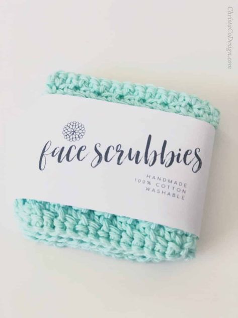 Dish Scrubbies Crochet Pattern Free, Crochet Face Scrubby, Crochet Objects, Bathroom Crochet, Scrubby Pattern, Crochet Scrubby, Scrubbies Crochet, Scrubbies Crochet Pattern, Crochet Washcloths