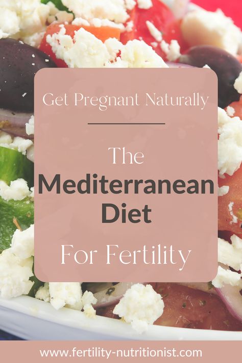 The Mediterranean Diet is the way to go for your fertility. A nutritious diet to help boost egg & sperm quality (hello swimmers! Talking to you too!), improve ovulation and ultimately enhance fertility. Read more → The Fertility Diet, Mediterranean Diet Fertility, Diet For Fertility, Fertility Trying To Conceive, Boost Fertility Naturally, Female Fertility, Fertility Diet, Natural Fertility, Fertility Boost