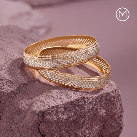 In everything you do and every move you make, bring in a dash of class with Ellan. Explore our latest collection of bangles that emanates beauty and simplicity at a store near you. #MalabarGoldAndDiamonds #EllanCollection #SayItWithEllan Gold Diamond Bangles Design Latest, Bangles Jewelry Designs Gold Latest, Diamond Bangles Design, Indian Bridal Aesthetic, Bangles Design Latest, Bangles Jewelry Designs Gold, Malabar Jewellery, Jewelry Designs Gold, Gold Diamond Bangles