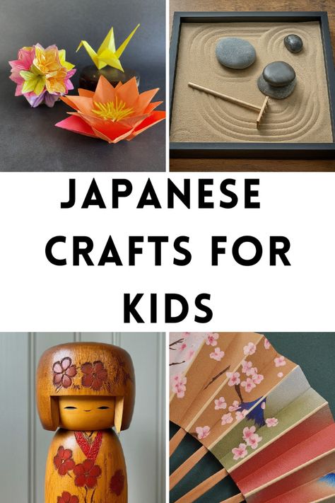 These crafts offer a fun way for kids to learn about Japanese culture while unleashing their creativity. Let's get crafting and explore the beauty and tradition of Japan! #JapaneseCrafts #KidsCrafts #CulturalEducation Japanese Crafts Diy Traditional, International Crafts For Kids, Cultures Around The World Preschool, Japan Unit Study, Asia Crafts For Kids, Culture Crafts For Kids, Japan Crafts For Kids, Japan Activities For Kids, Japanese Crafts For Kids