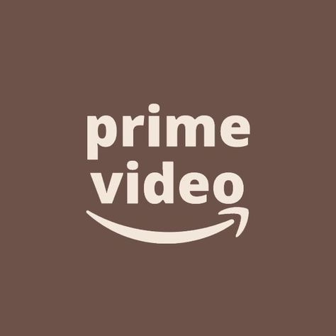 Prime Video Icon, App Icon Prime Video, Video Icon, Brown Icons, Beige Icons, Beige Icons:), Tv Icon, Snack Video, Ios Design