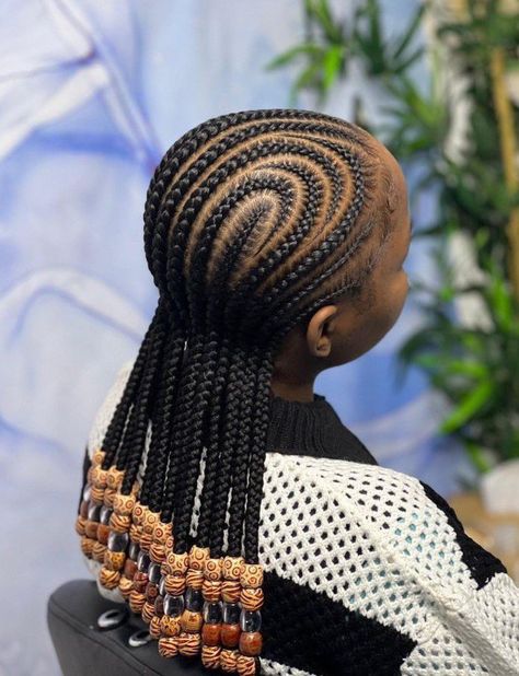 Nigerian Braids, Pretty Braided Hairstyles, Hair And Beauty, Braided Hairstyles, Braids, Hairstyles, Hair Styles, Hair, Quick Saves