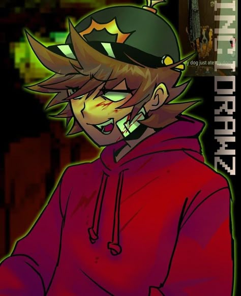 Tord Eddsworld, Anime Character, The Story, Red, Anime