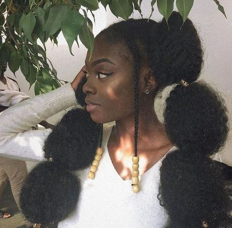 Long Ponytail, Bubble Ponytail, Makeup Tip, Hair Afro, Fulani Braids, Blowout Hair, Sisterlocks, Natural Hair Inspiration, Scene Hair