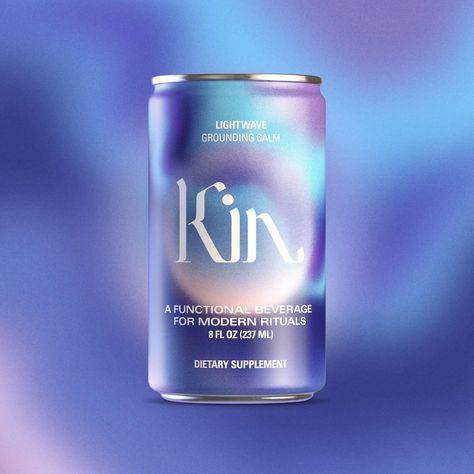 Kin Euphorics, Functional Beverage, Drinks Packaging Design, Drinks Design, Packing Design, Beverage Packaging, Creative Packaging, Non Alcoholic, Bottle Design