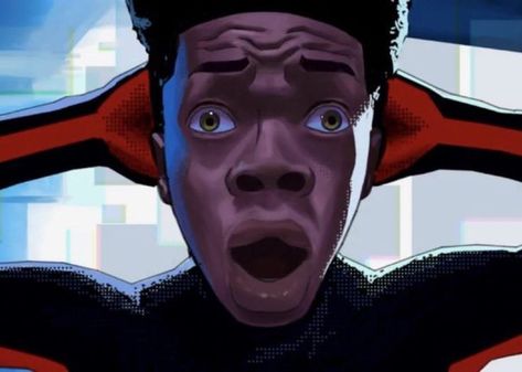 Shocked Spiderman Face, Surprised Spiderman, Shocked Miles Morales Face, My Honest Reaction Miles Morales, Shocked Spiderman, Miles Morales Shocked Face, Shocked Miles Morales, Miles Morales Memeable Face, Surprised Face Meme