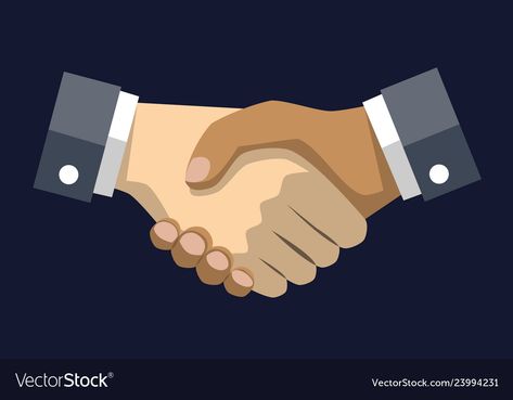 Handshake Drawing, Handshake Illustration, Blue Dark Background, Business Concept, Vector Drawing, Dark Background, Blue Dark, Dark Backgrounds, High Res