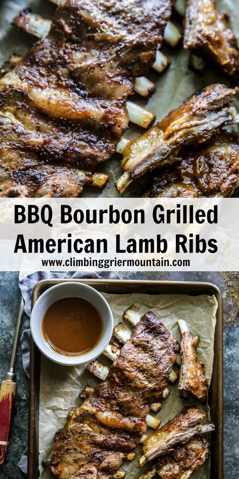 Lamb Meals, Best Lamb Recipes, Lamb Ribs, Grilled Meat Recipes, Lamb Dishes, Grilled Lamb, Ribs On Grill, Ribs Recipe, Lamb Recipes