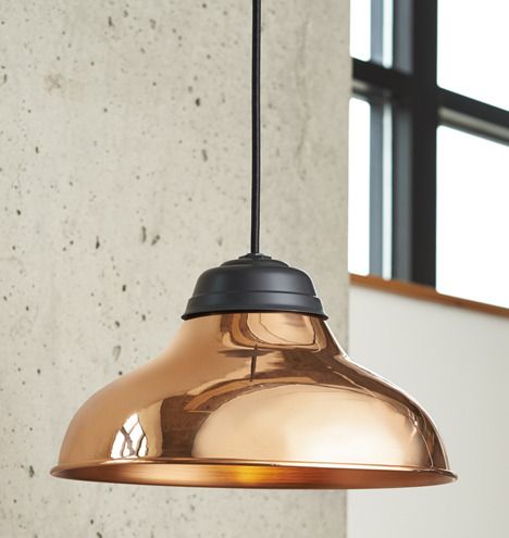 Pineridge Copper Pendant Light | Rejuvenation Rejuvenation Hardware, Bathroom Lighting Sconces, Warehouse Lighting, Vintage Living Room Furniture, Door Planter, Modern Hanging Lights, Stair Hardware, Industrial Warehouse, Durable Furniture