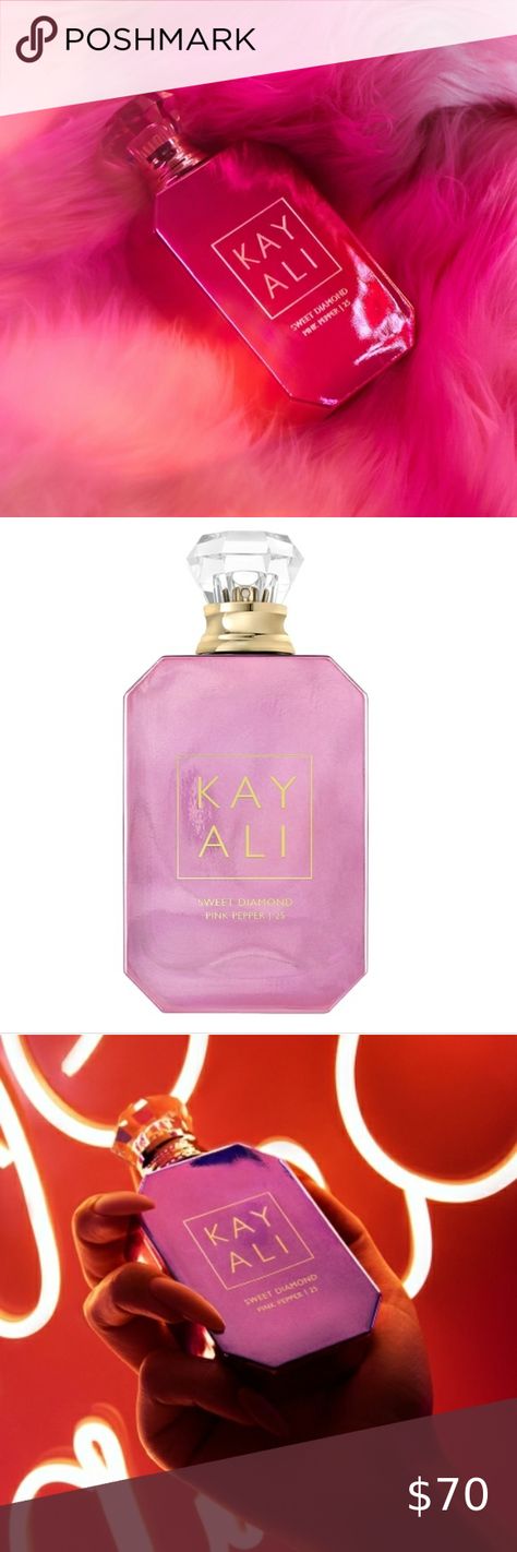 Kayali Sweet Diamond Pink Pepper Perfume 1.7 FL. Oz. Kay Ali Sweet Diamond Perfume, Kay Ali, Perfume Sweet, Pink Pepper, Christmas List, Ted Baker Icon Bag, Perfume Bottles, Give It To Me, Shop My